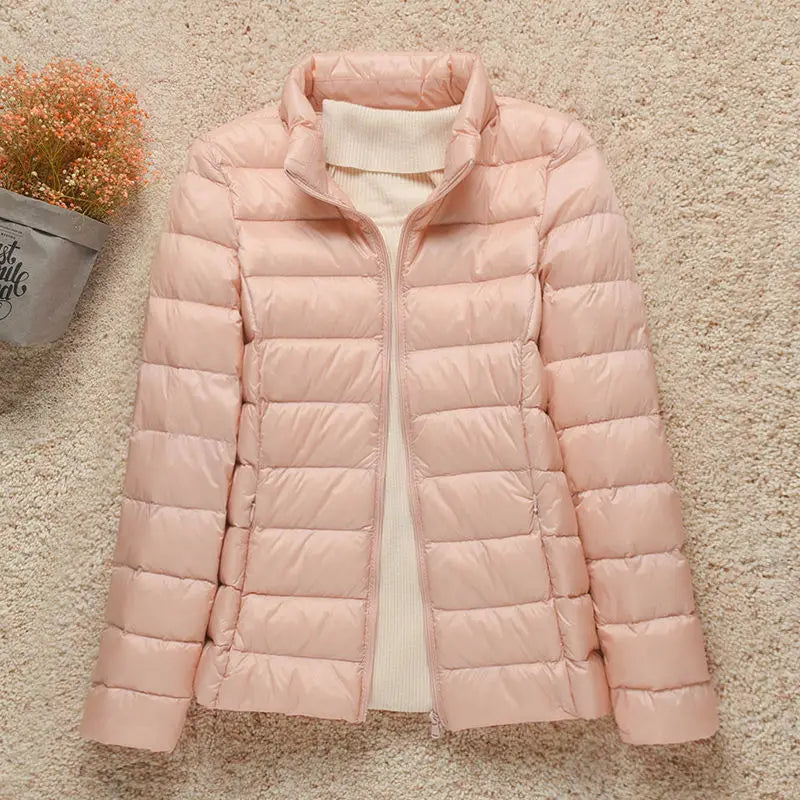 Down Jacket Women Coat Autumn Winter 2022 Spring Jackets for Warm Quilted Parka Ladies and Light 2021 Female Ultralight Hooded