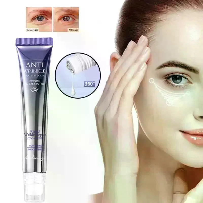 Eye Care Cream with 360° Roller Applicator
