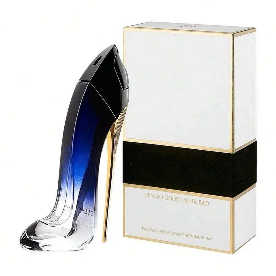 Seven ladies perfume, including Good Girl Blush and Very Good Girl, spray, 80ml, with long-lasting flower and fruit fragrance, elegant and unique, lasting fragrance, suitable for any venue, the best choice for giving ladies g