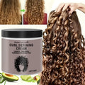 Curl Defining Cream 100g, Leave-in Styling Cream with Coconut Oil, Frizz Control & Shine, Non-Sticky Formula, Fast Delivery