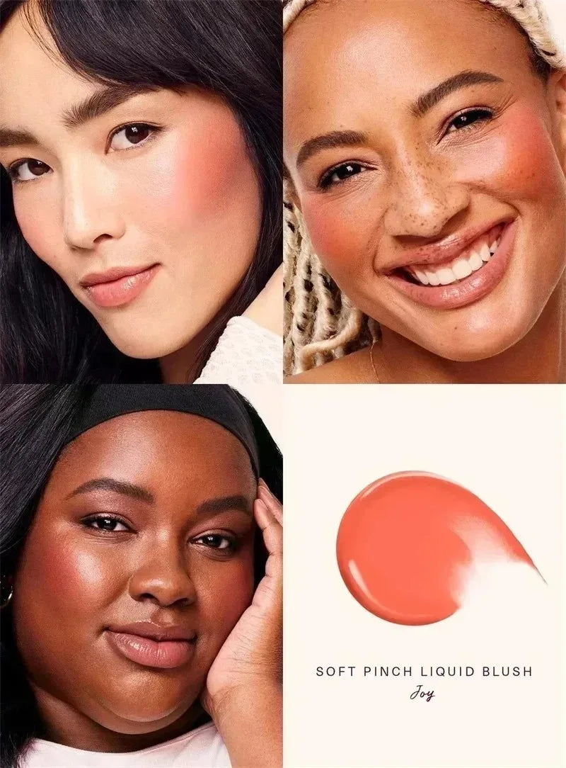 Rare Beauty Multicolored Lipstick Liquid Blush Smoothly Long Lasting Plump Makeup Hope Love Virtue Happy Wonder Worth Cosmetic
