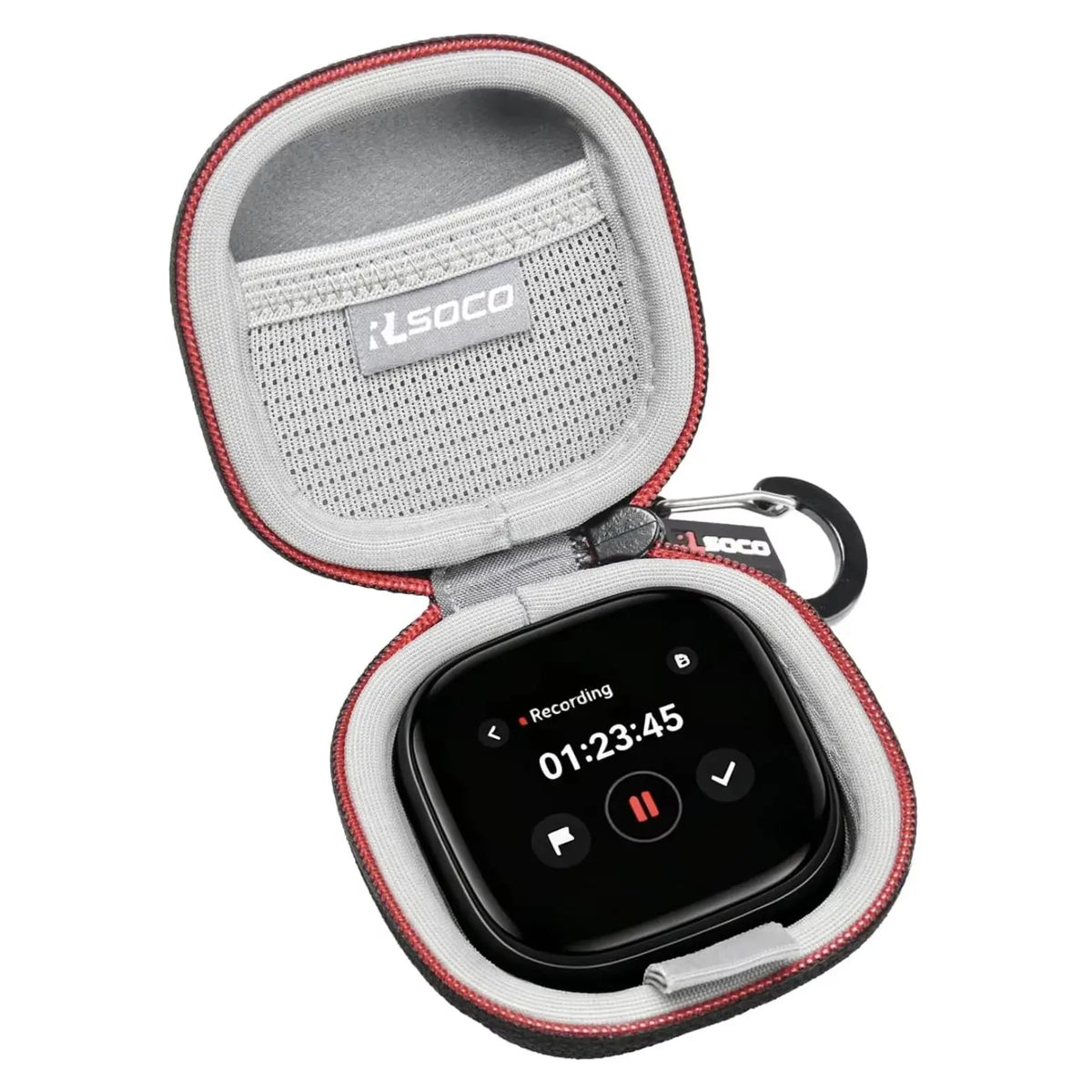 Hard Case for Soundcore Anker Liberty 5 Pro/Liberty 5 Pro Max AI Note-Taker Wireless Noise Cancelling Earbuds (Case Only)