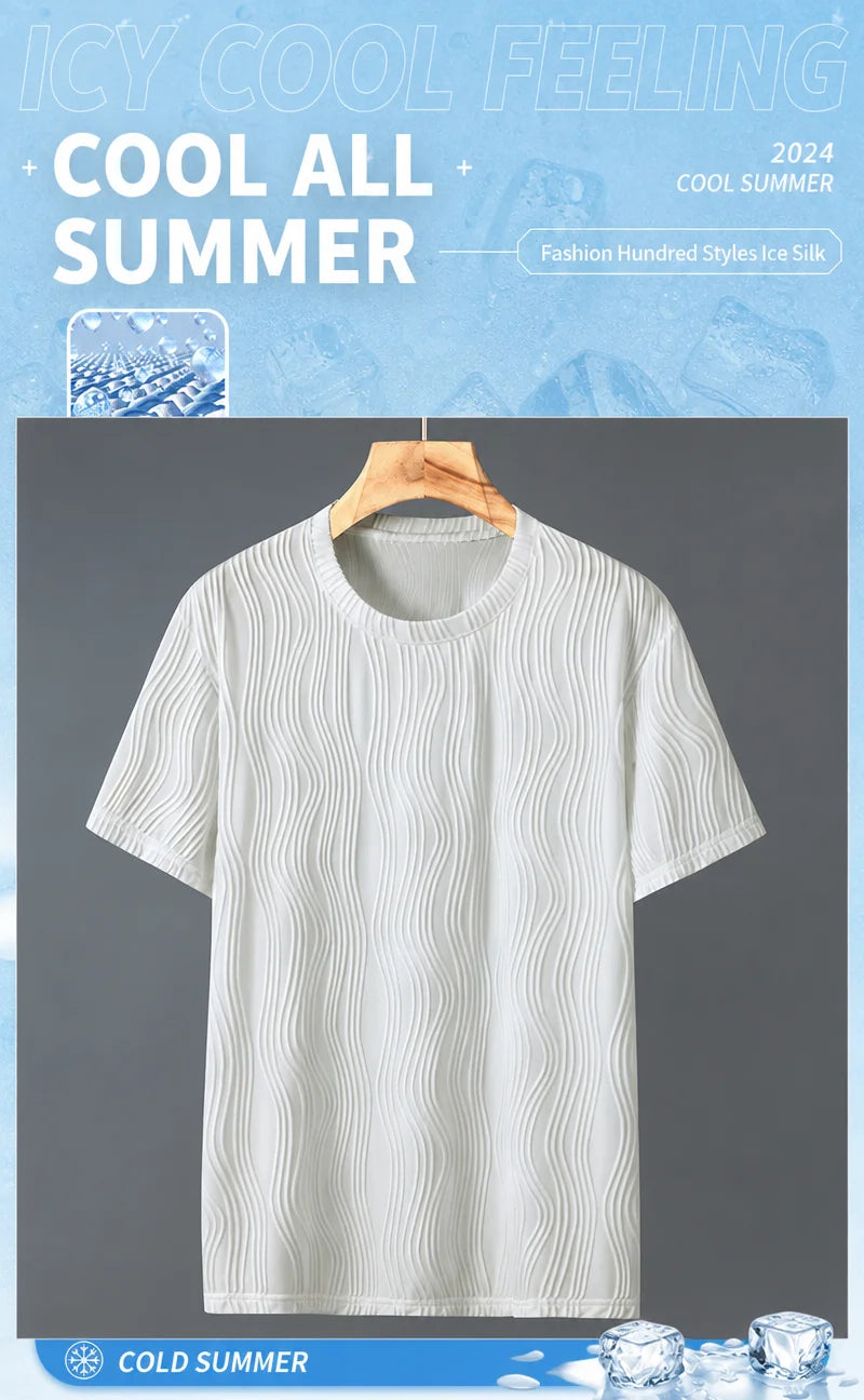 Extra Big Size Men Ice Silk Short Elastic Waist Casual Bermuda Male Summer Cool Icy Plus Large 11XL Loose Fit Stretch Breathable