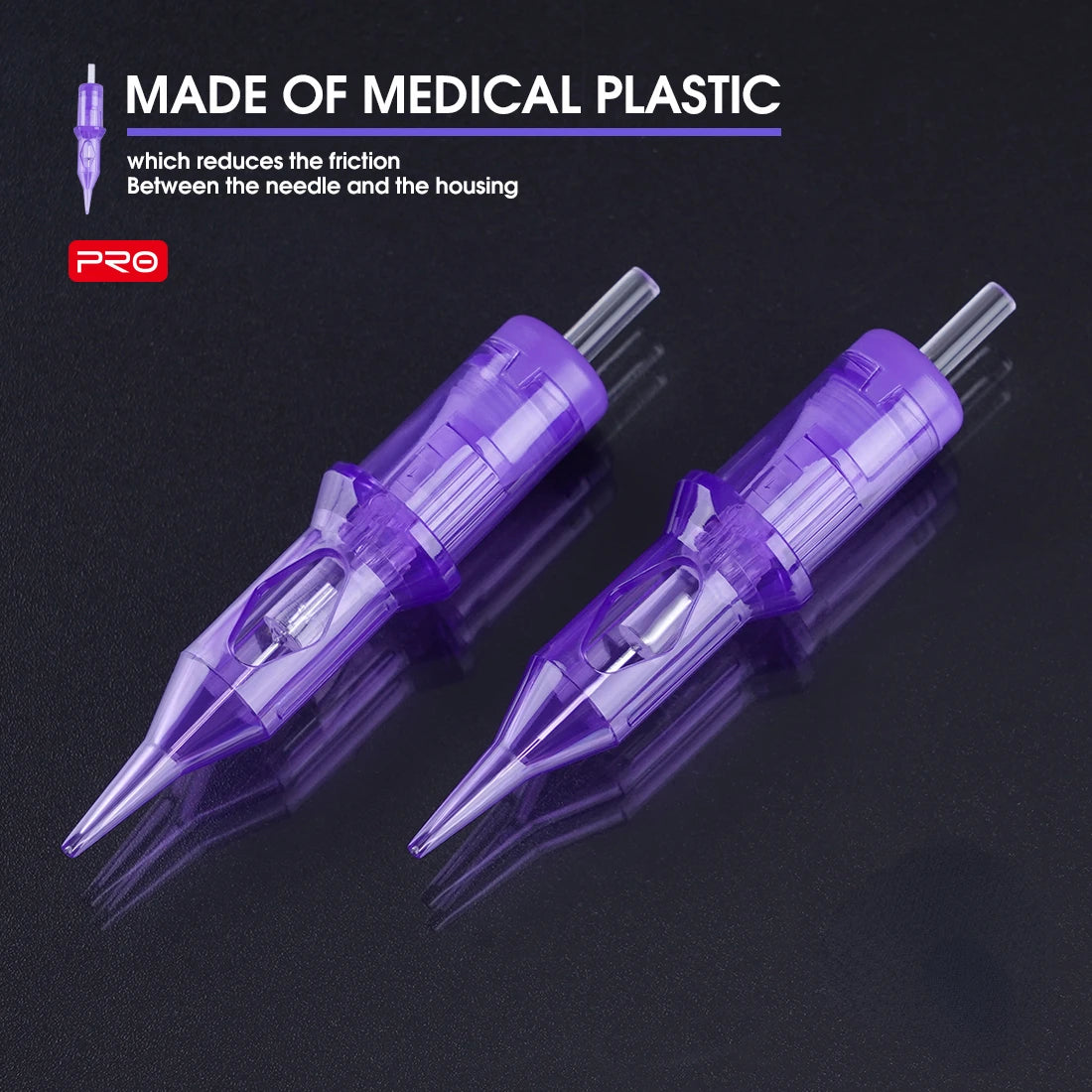 Mast PRO SMP Tattoo Cartridge Needles PMU Art Makeup Needle 1RL 3RL Round Liner Permanent Makeup for Eyeliner Lip Tattoo Supply
