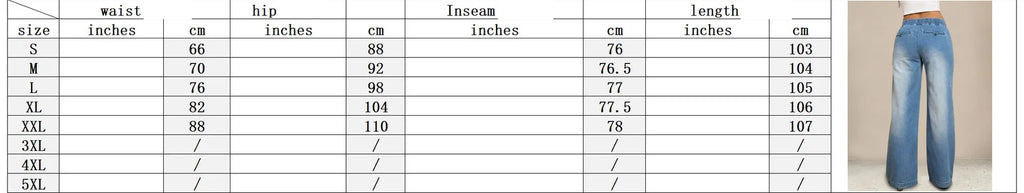 Chic High Waist Drawstring Denim Pants Women's Straight Wide Leg Jeans Fashion Trousers