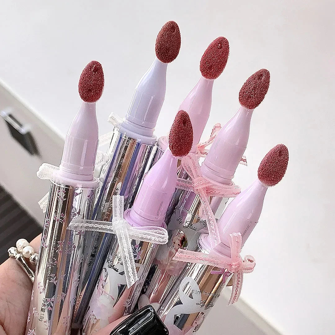 Halo-dyeing Tinted Lip Gloss Crystal Jelly Moisturizing Waterproof Mirror Water Glass Lip Gloss Transparent Color Cosmetics Gift