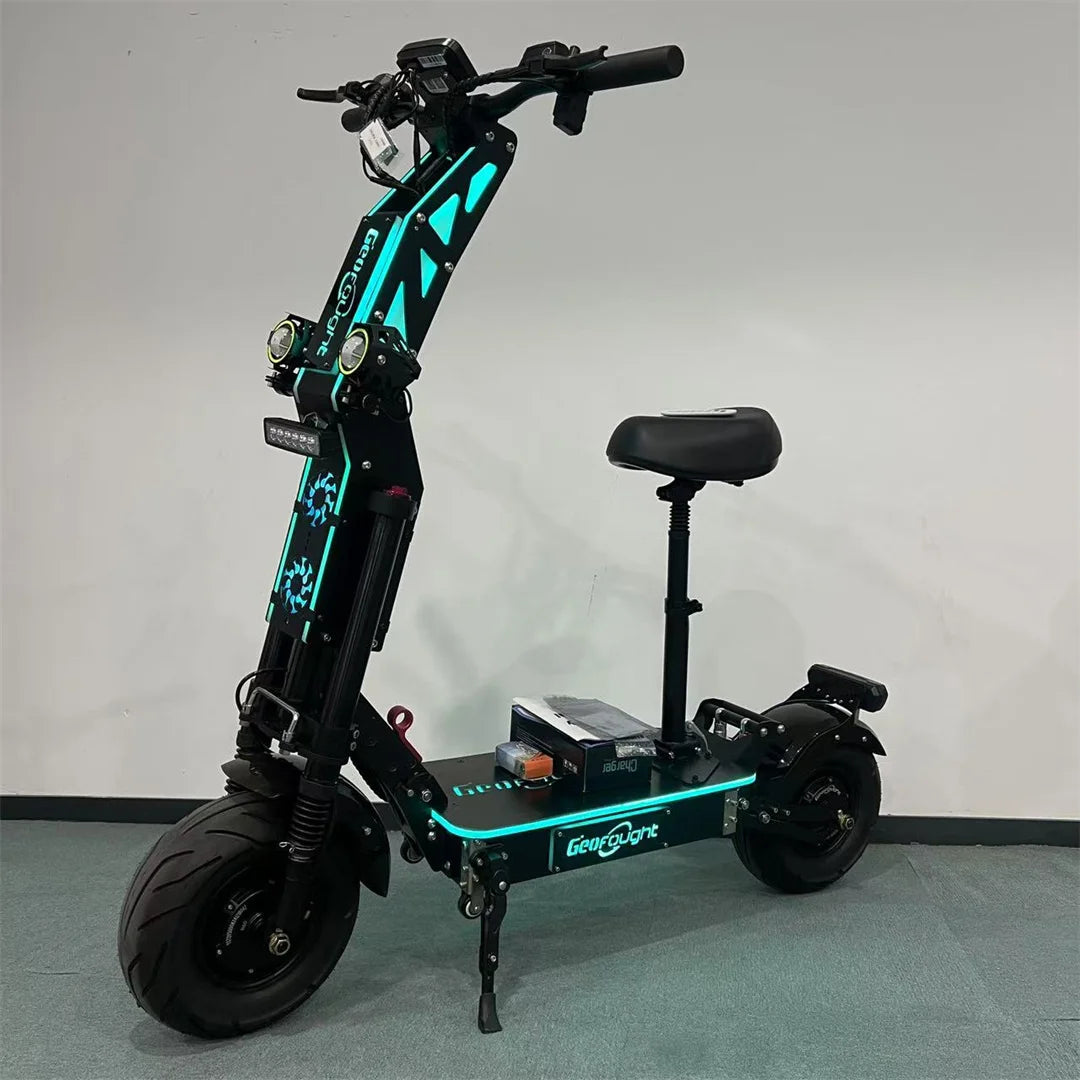 G14 72V 10000W LIVIAE NFC Card Start Dual Motor Electric Scooter with Free Seat,40-100AH Long Range E Scooters