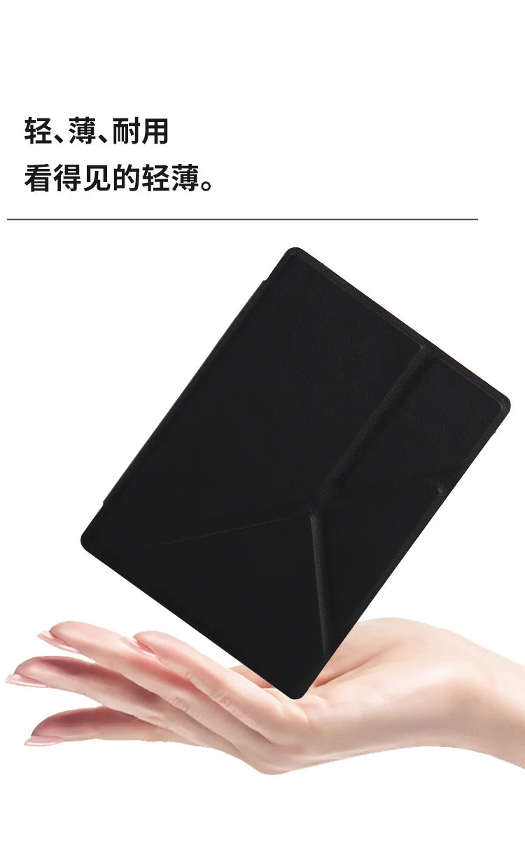 for Onyx Boox Poke5/6s Protective Case Reader Leather Go 6 EPaper Deformable Horizontal and Vertical Screen Support Lightweight