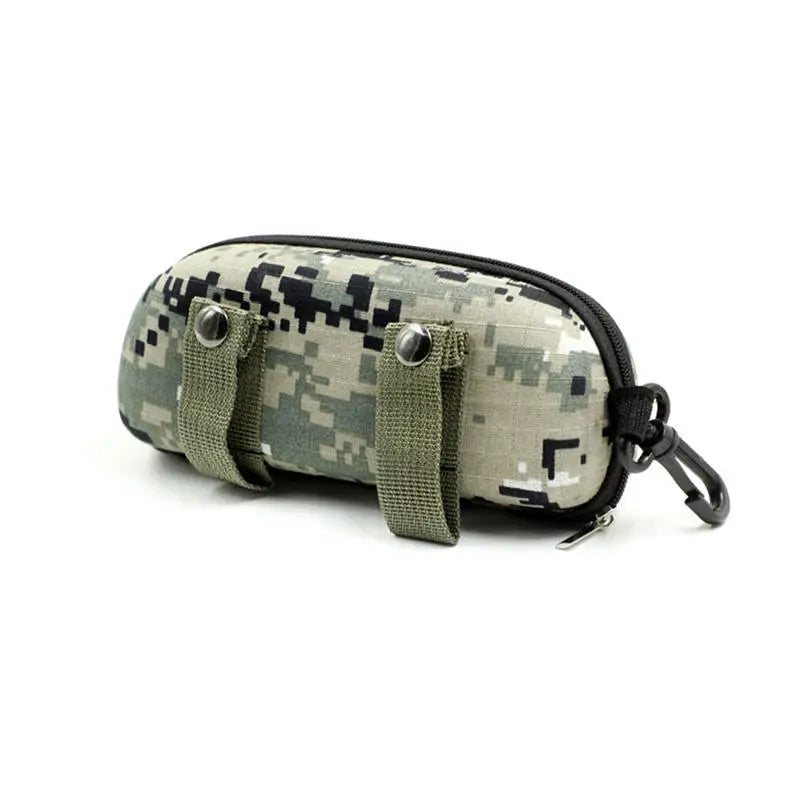 Tactical Glasses Case Portable Eyeglasses Cases Camouflage Glasses Box Fashion Glasses Holder Eyeglasses Accessory With Zipper