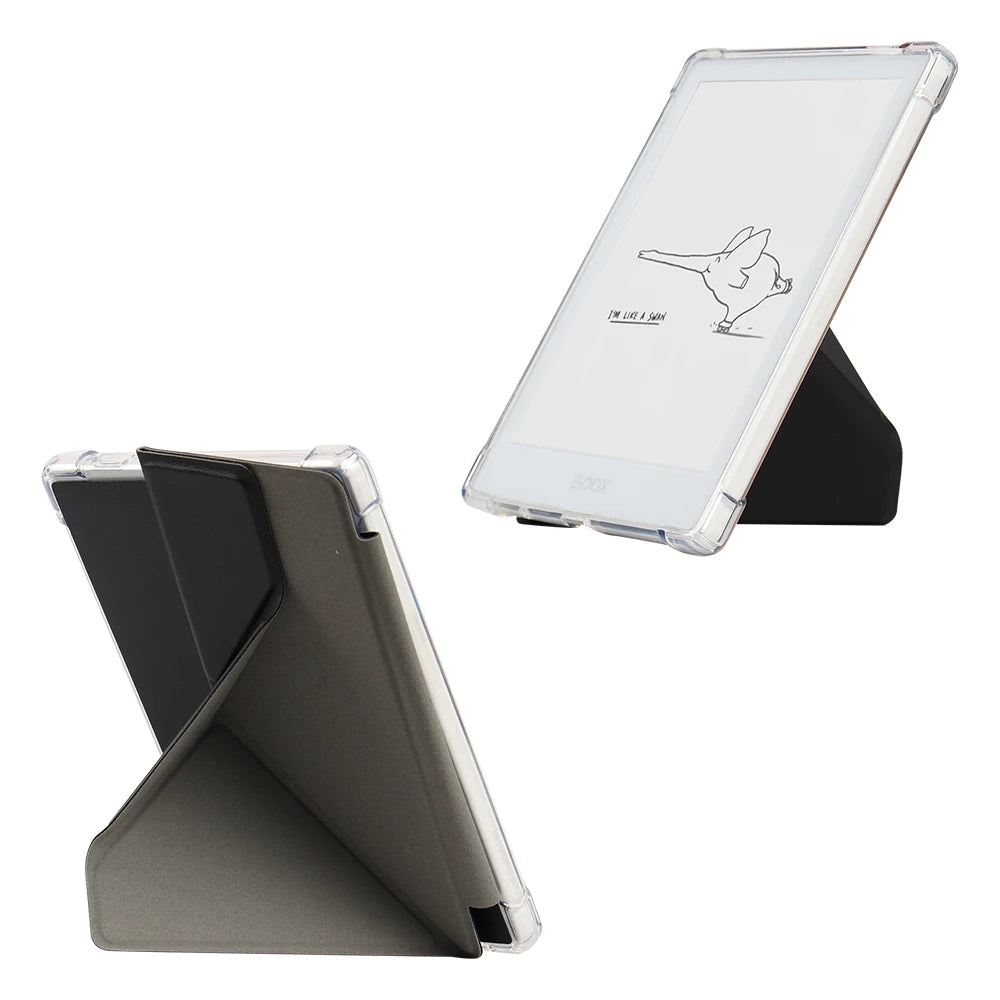 for Onyx Boox Poke5/6s Protective Case Reader Leather Go 6 EPaper Deformable Horizontal and Vertical Screen Support Lightweight