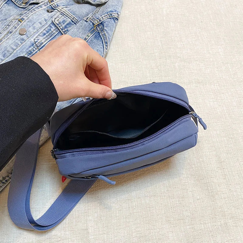 New Nylon Chest Bags Banana Bag For Women Sling Crossbody Waist Pack Unisex Waist Bag Casual Fanny Packs High Quality Belt Bag