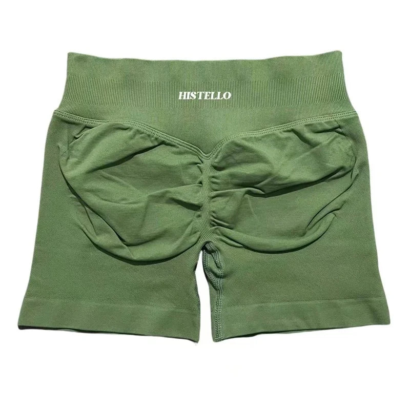 Women's Seamless Scrunch Workout Shorts