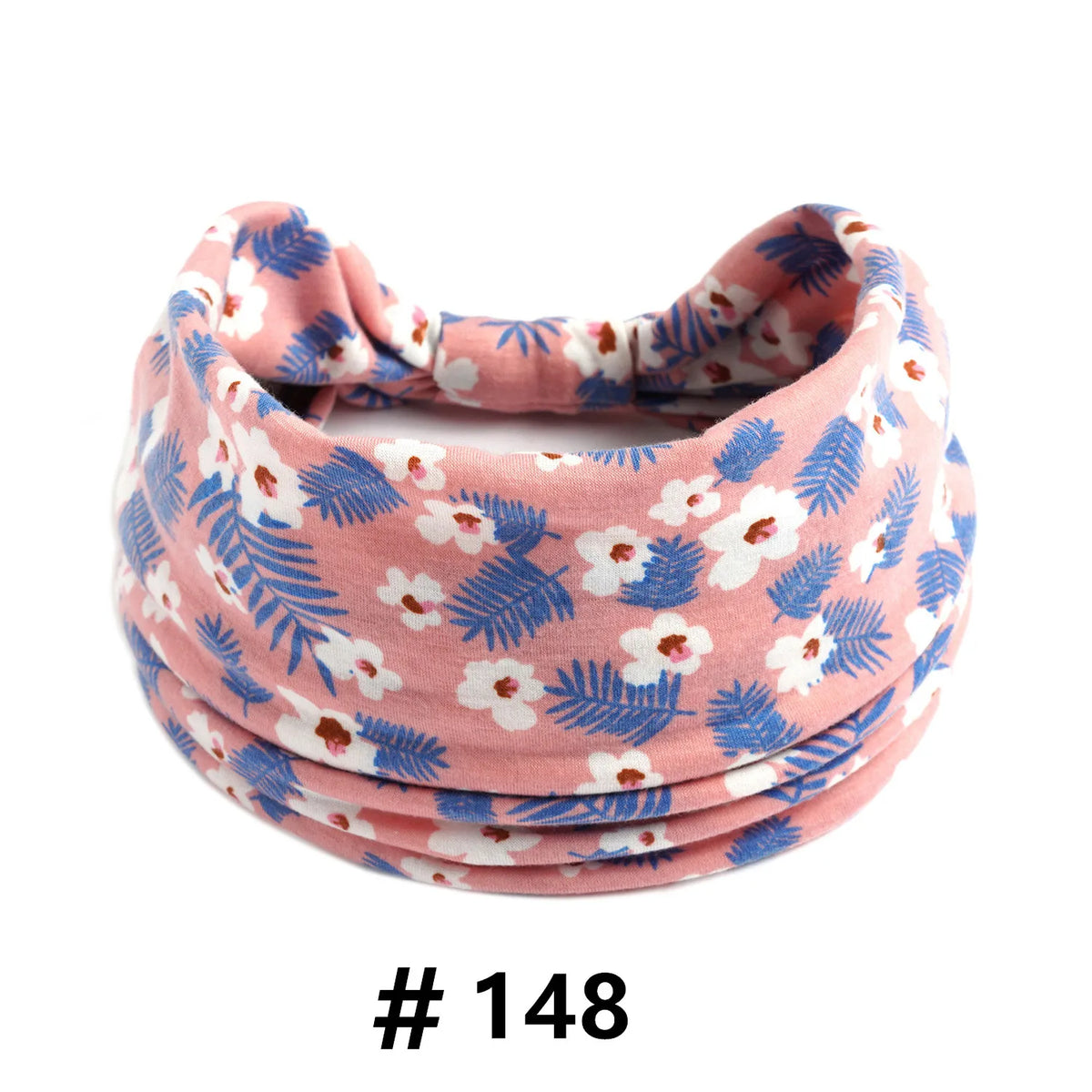 Boho Headbands for Women Cotton Wide Head Bands Stretch Hairband Non Slip Workout Yoga Running Turban Headwrap Hair Accessories