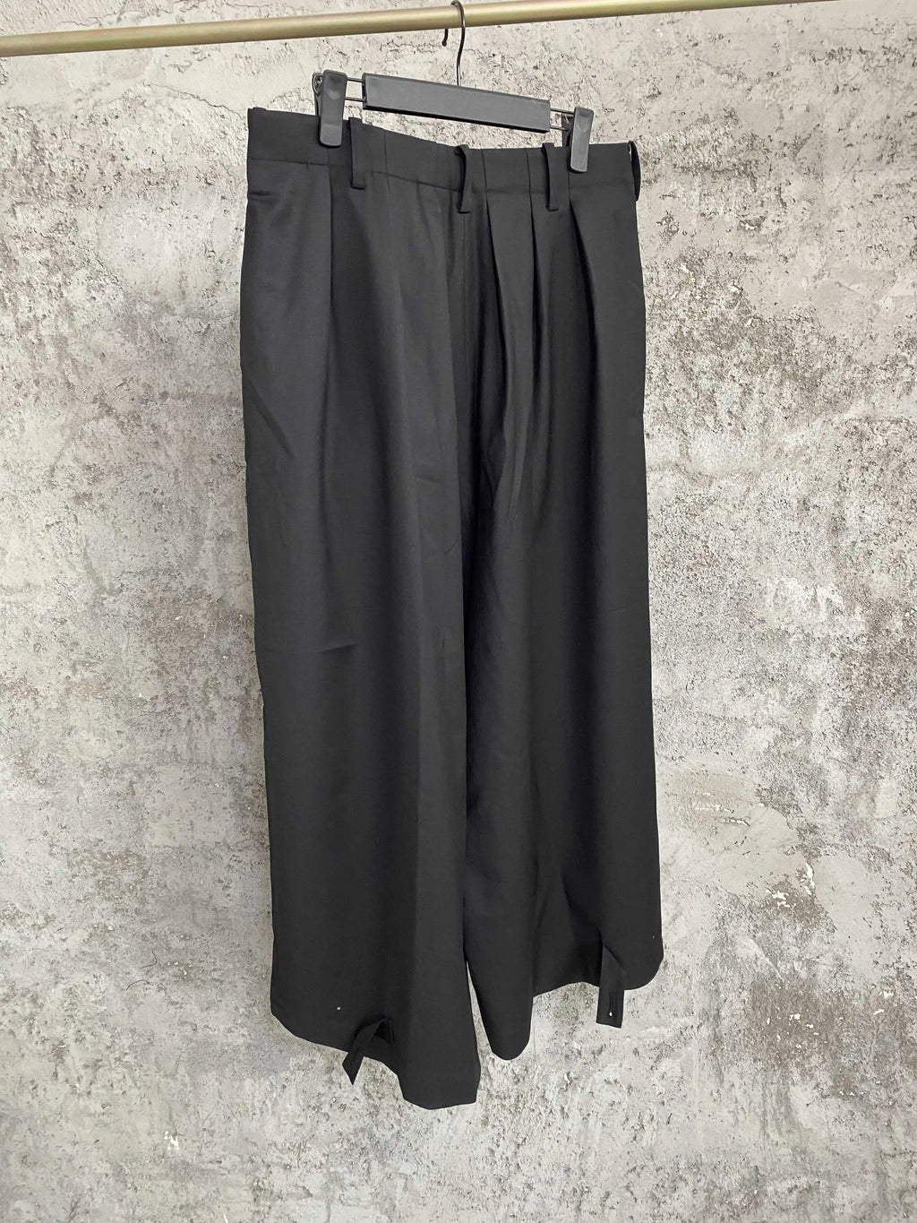 TOP-YAMAMOTO original design loose and versatile casual pants, wide-leg pants, skirt pants, simple and classic, dark style men