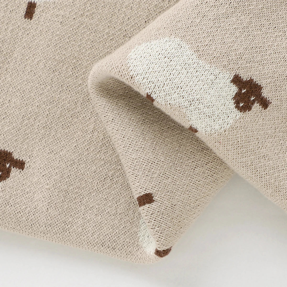 Baby Blanket 100%Cotton Knitted Infant Girl Boy Bedding Quilt 100*80CM Newborn Stroller Swaddling Fashion Cute Sheep Plaids Warm