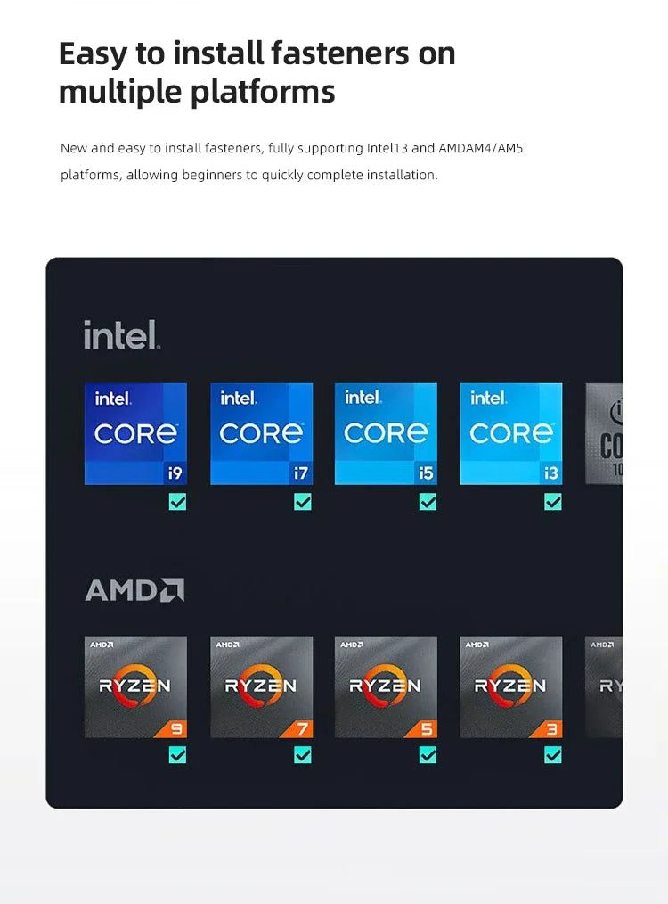 240 AIO CPU Wate Cooler Water Cooling 240mm Radiator For LGA1700 20XX 115X 1200 AMD AM4 AM5 DeepCool LT520