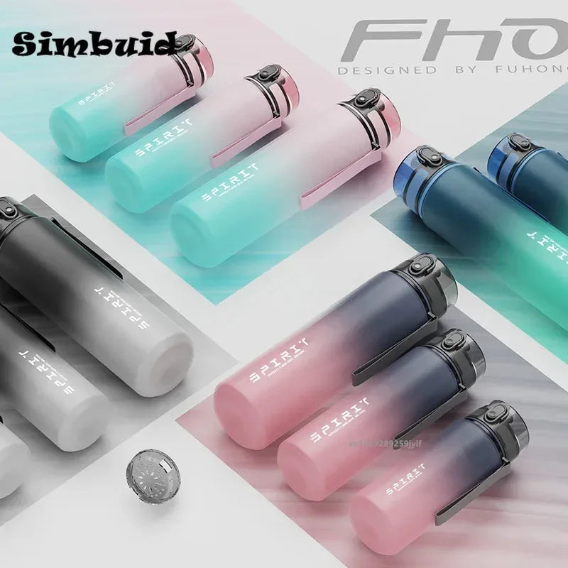 Reusable Sports Water Bottle – 500ml, 650ml or 1L
