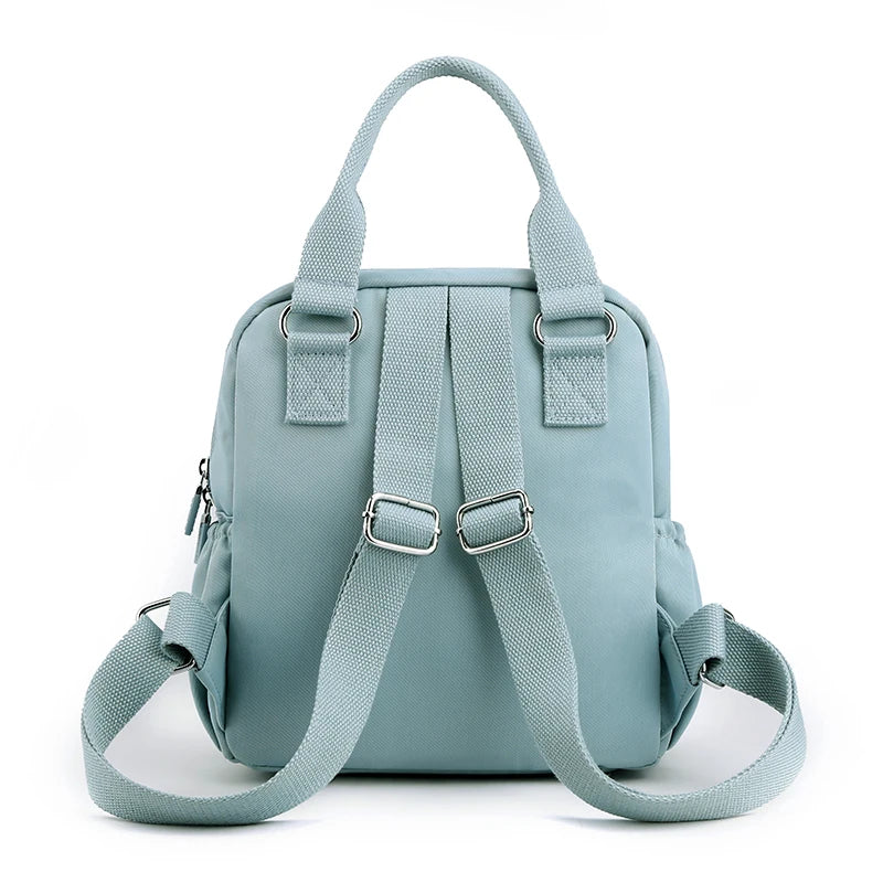 Fashion Women Small Travel Backpack Pretty Style Girls Shopping Backpack High Quality Durable Soft Fabric Daypack Backpack SAC
