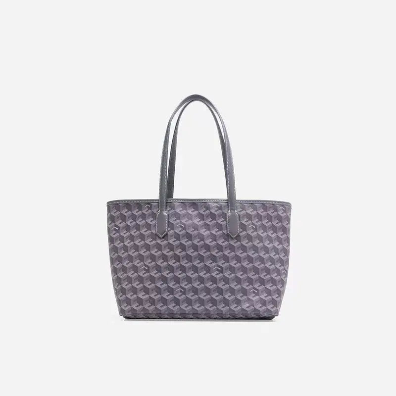 Large Capacity Geometric Print Tote Bag Fashion Women's Handbag Shopper Bag