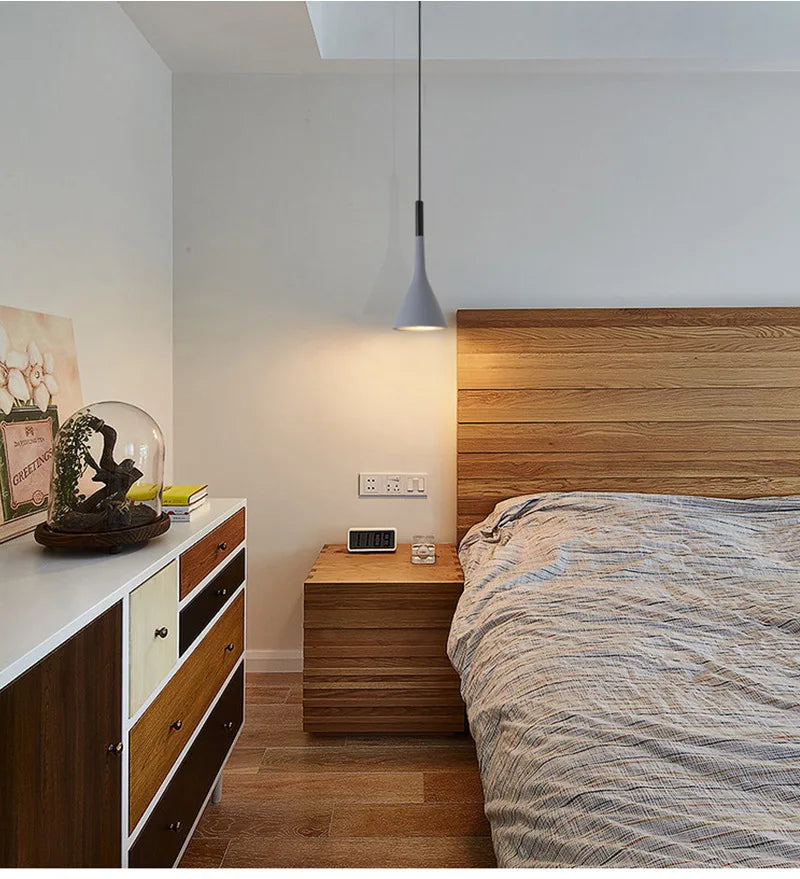 Modern Nordic Pendant Lights Simple Lamps Multicolor Fixtures Bedroom Table Dining Room Hanging Lamp Lampshade Home Chandeliers