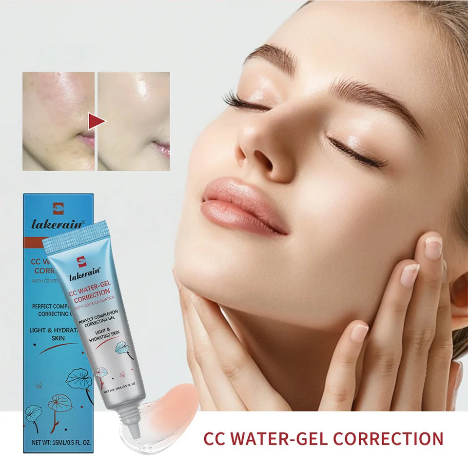 Lakerain Centella Color Changing CC Cream High Coverage Moisturizing Liquid Foundation Korean Face Base Makeup