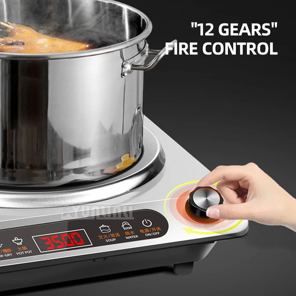 Electrodomesticos Para La Cocina y hogarHigh-power Induction Cooker Kitchen Cooktop