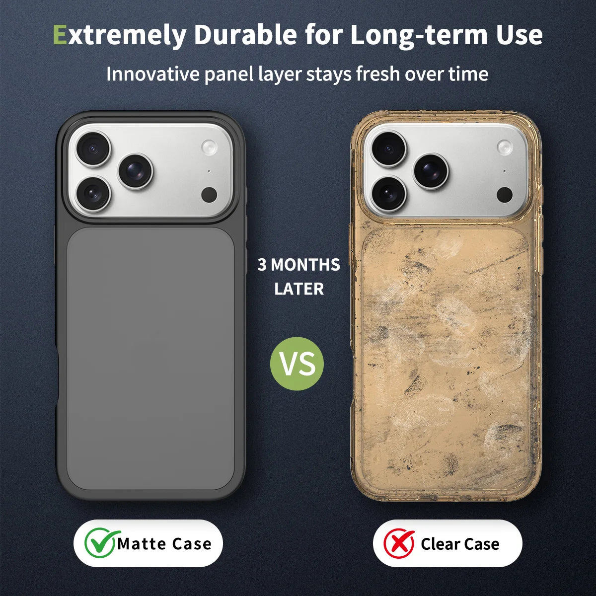 Matte Case for iPhone 17 Pro Max Air 17E 16E 16 Plus 15 14 13 12 17Pro Shockproof Protective Hard Back Slim Frosted Phone Cover