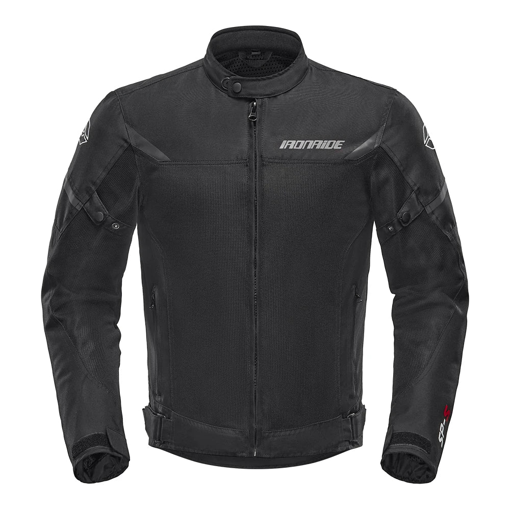 Summer Motorcycle Jacket Man Mesh Breathable Motorbike Riding Moto Jacket Waterproof Outdoor Motocross Riding Protective Gears