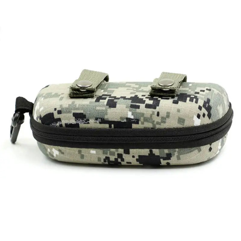 Tactical Glasses Case Portable Eyeglasses Cases Camouflage Glasses Box Fashion Glasses Holder Eyeglasses Accessory With Zipper