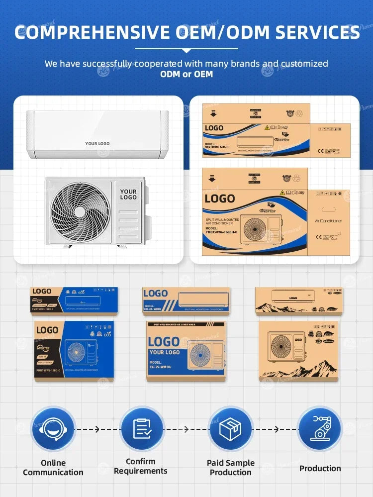 2024 Self-contained Boat Air Conditioning 24000Btu Water Cooled Gree Marine Air Conditioner System for Boat Yacht