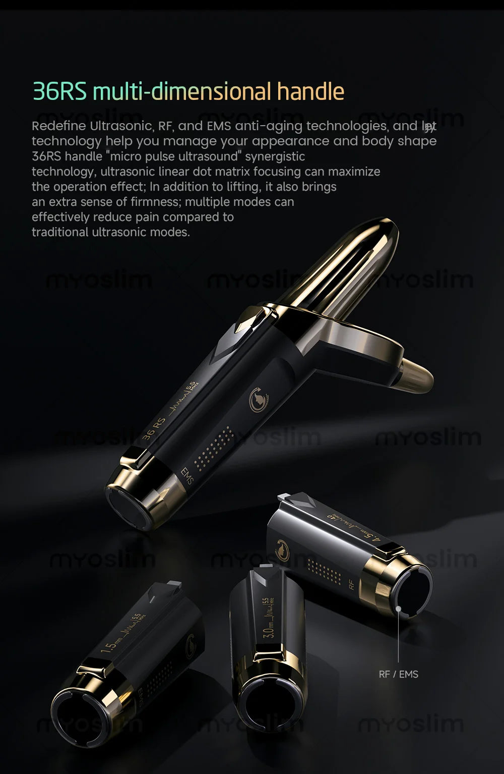 25D 360MAX 3-in-1 Beauty Equipment Ultrasound Technology for Facial Lifting Slimming and Body Firming Non-Invasive Salon Machine
