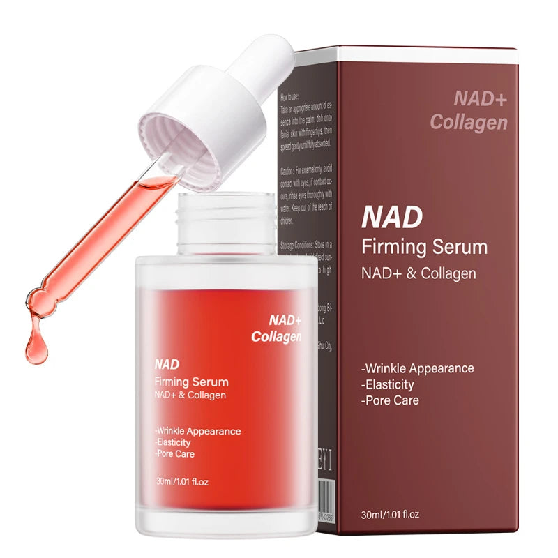 Pdrn Pink Peptide Serum Nad+ Collagen Firming Facial Essence Niacinamide Hydrating Serum Improve Elasticity Nourishing Face Care