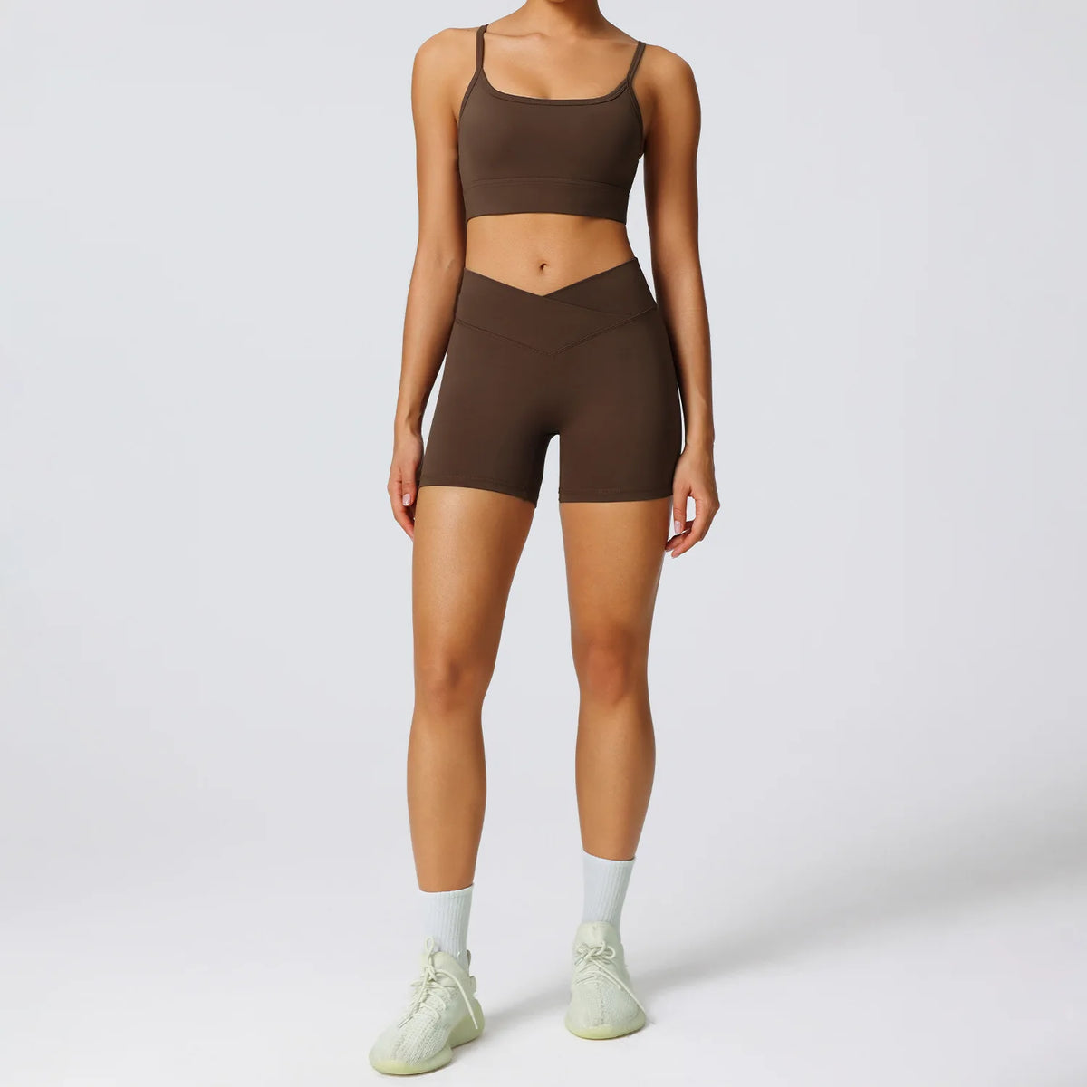Sport Set Women Summer New Yoga Set Women's Outdoor Fitness Suit 2-piece Set Running Sportswear