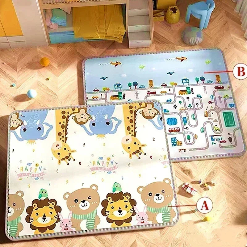 Non-Toxic Thicken 1/0.5cm Baby Play Mat Educational Children's Carpets in The Nursery Climbing Pad Kids Rug Activitys Games Toys