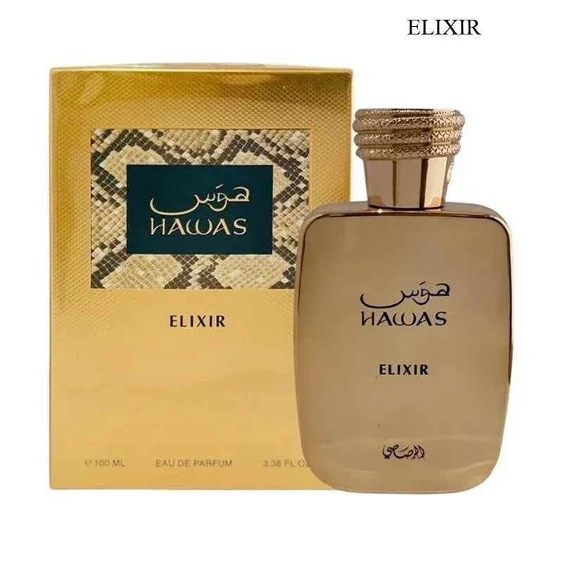 Men's Perfume RASASI Hawas Men and Women EDP, High-Quality Women's Perfume Full Series