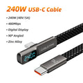 CABLETIME 240W USB C Cable Fast Charging Cable Data Sync Type C Display Cable for iPhone Duo iphone 18/17 Huawei MacBook Laptop