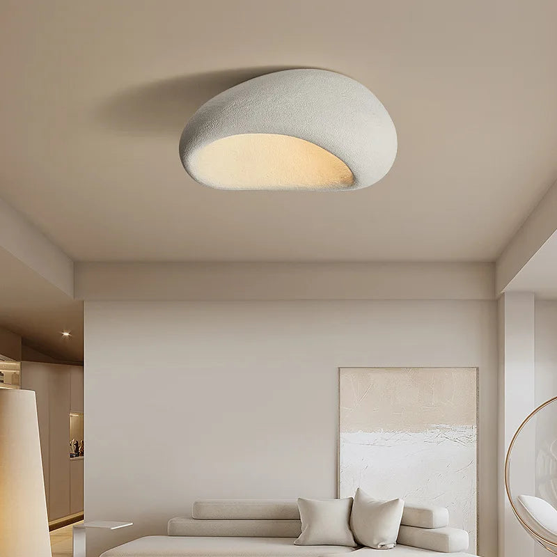 Japanese Resin Ceiling Lamp With E27 Light Bulb Led DownLight for Bedroom Living Dining Room
