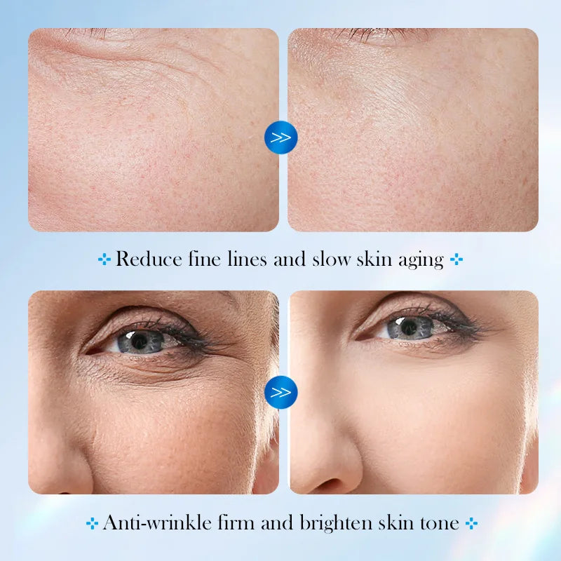 Hyaluronic Acid  Wrinkle Remover Essence Fade Fine Lines Face Serum Anti Aging Firming Lifting Whitening Korean Skin Care