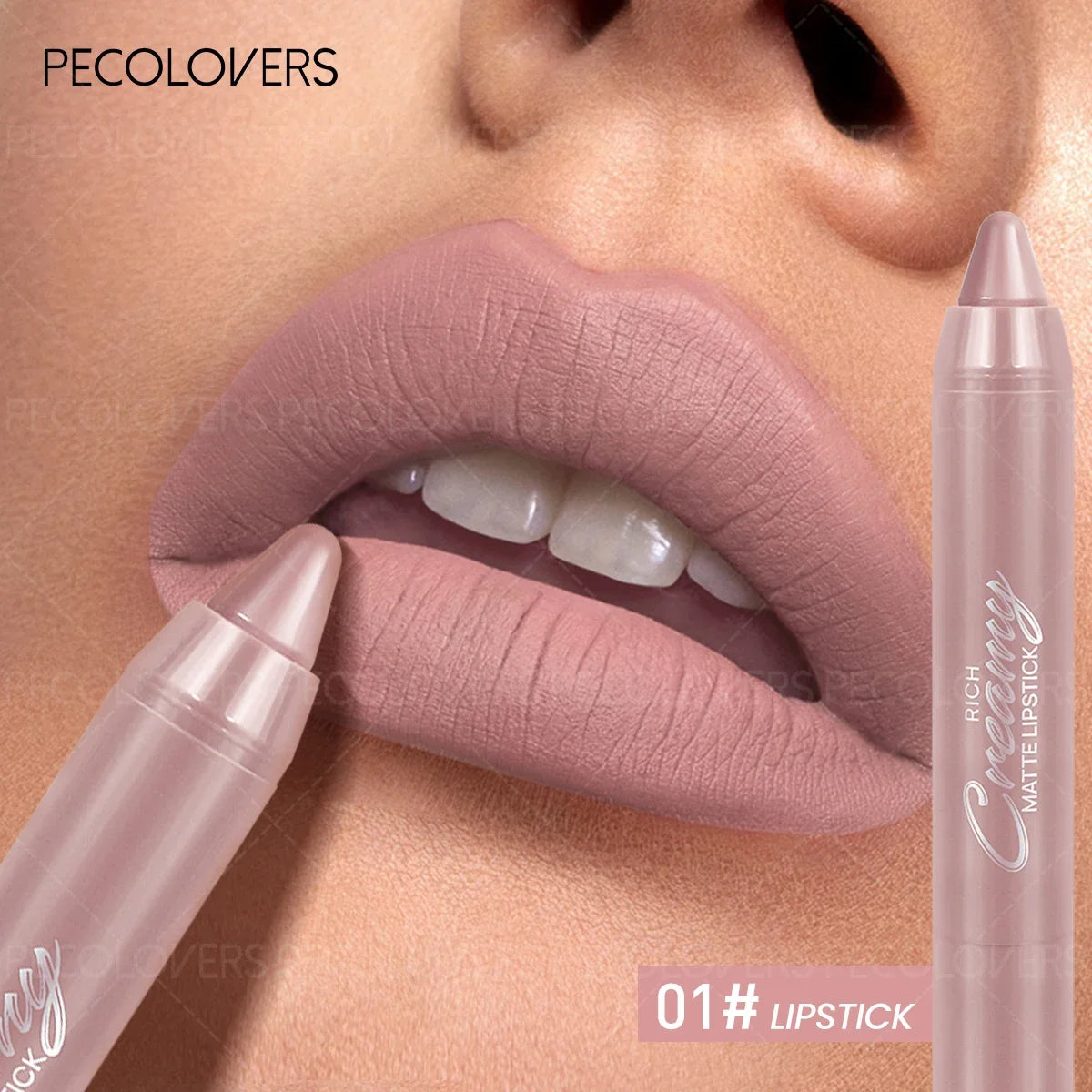 1PC Matte Lipstick Pen-Easy Glide, Long-Lasting, Non-sticky, Soft Comfortable Texture, Compatible With Various Lip Looks, Daily