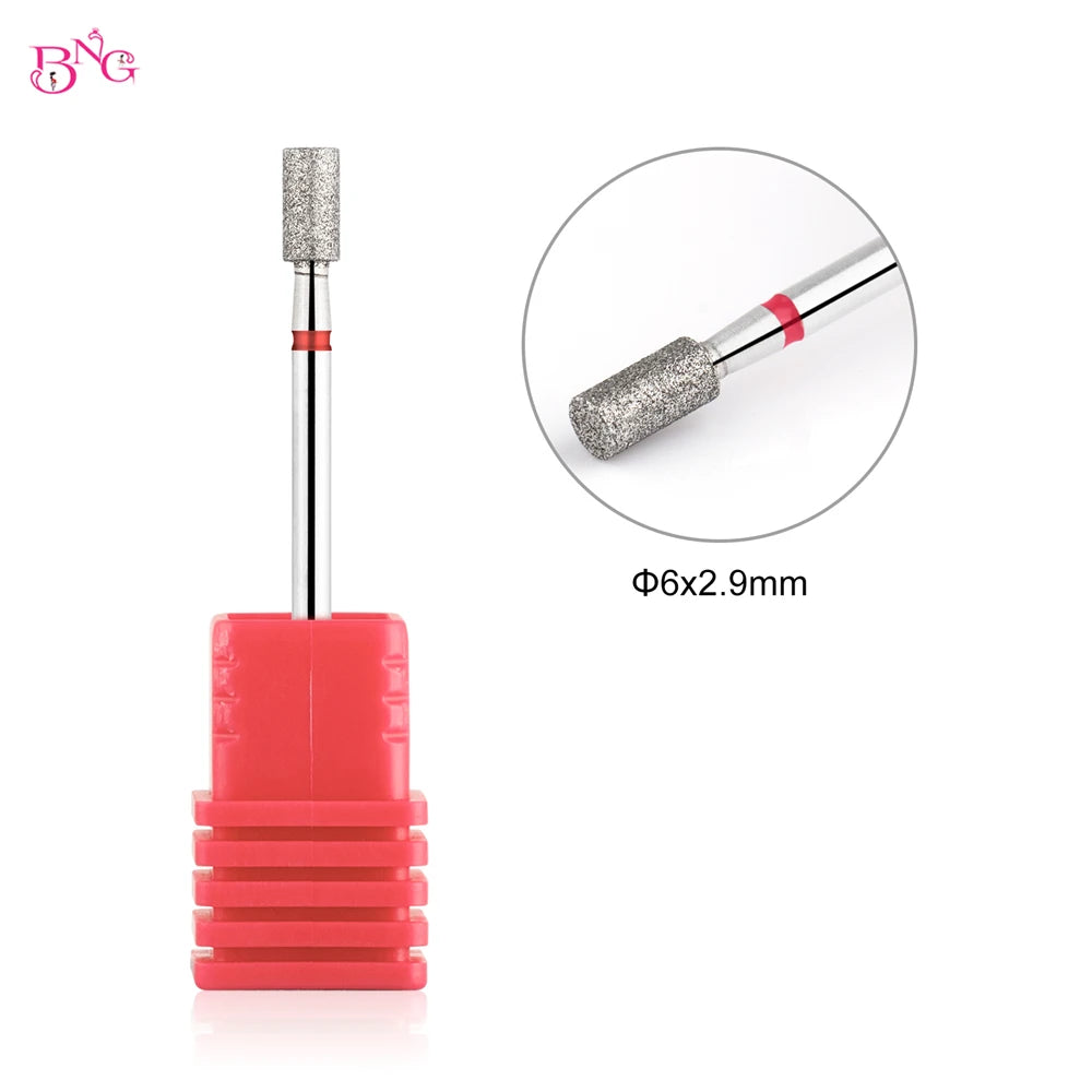 Cuticle Nail Drill Bit Diamond Nail Bits for Electric Nail File Under Nail Cleaner Dead Skin Nail Prepare Manicure Accessories