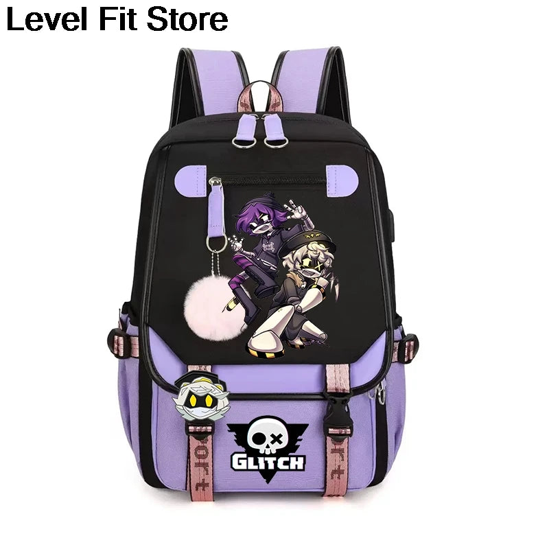 2026MURDER DRONES N UZI Backpack Fashion TV Series Murder Drones Boys Girls Outdoors high quality Schoolbag Y2K Students Bookbag