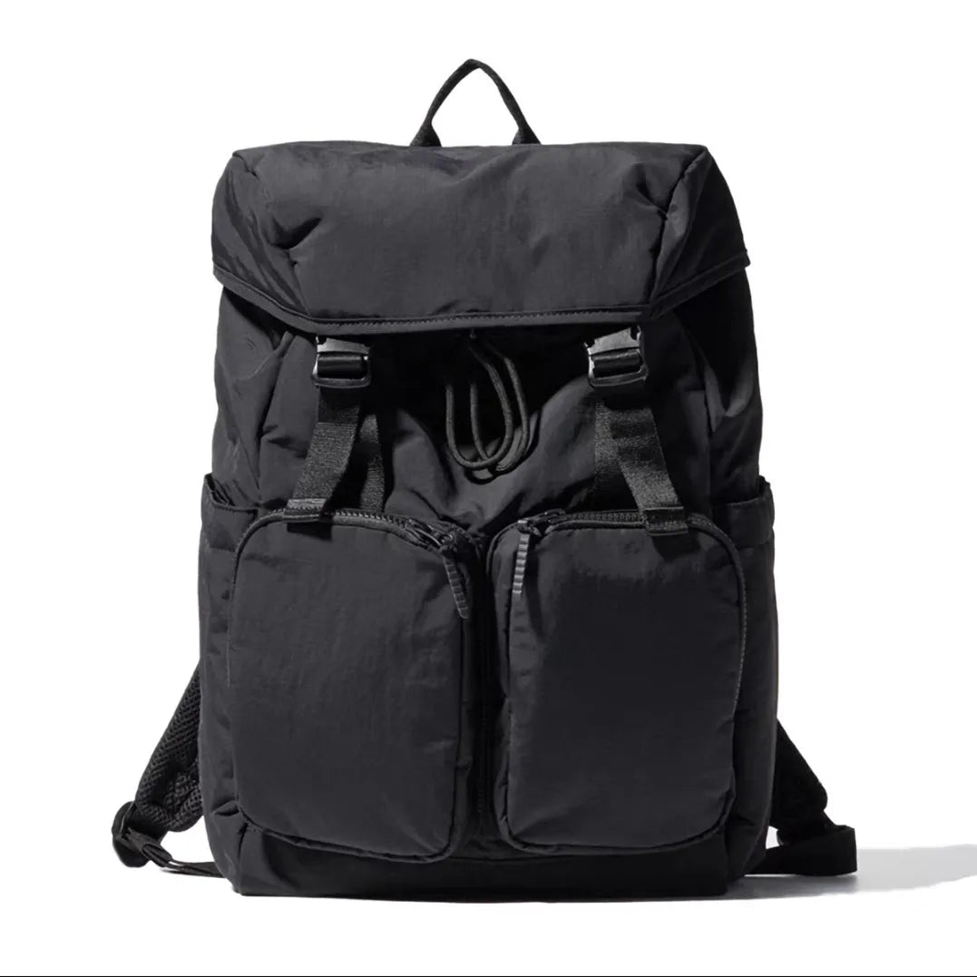 Nylon Backpack For Women Men Large Capacity Travel Bags Unisex Commuting Laptop Knapsack School Book Bag