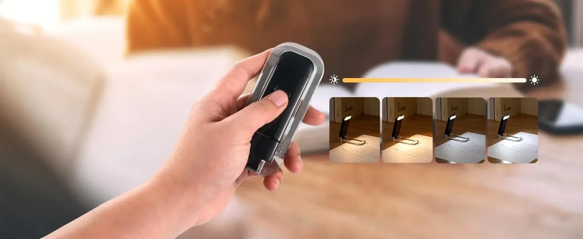 LED USB Rechargeable Book Light Reading Light Eye Protection Night Light Portable Clip Desk Light Bookmark Read Light Night Lamp