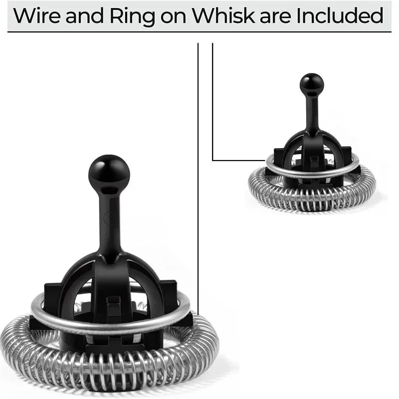Milk Frother Replacement Parts Whisks for Nespresso Aeroccino Model 3/4 Stainless Steel Coffee Machine Milk Frother Accessories