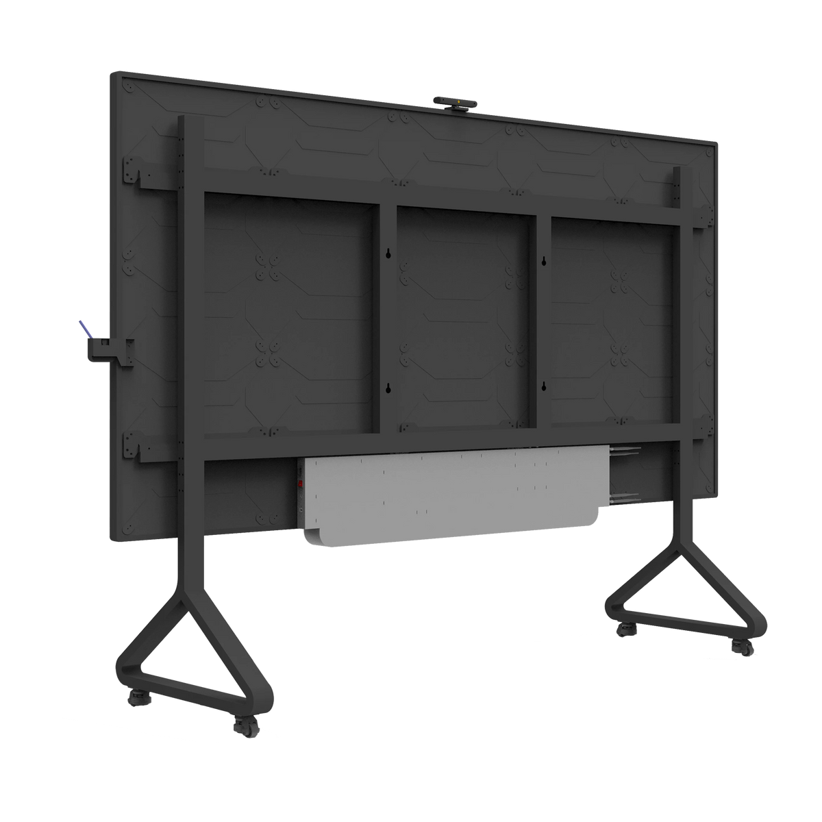 75 85 Inch 4K Android Interactive Flat Panel 20 Points Multi Touch Screen Aluminum Frame Smart Whiteboard