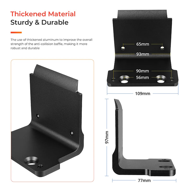 ULIP Electric Scooter Anti-Collision Baffle Thickening Fenders Modified Aluminum Parts, For Dualtron Thunder/Victor/Achilles/DT3