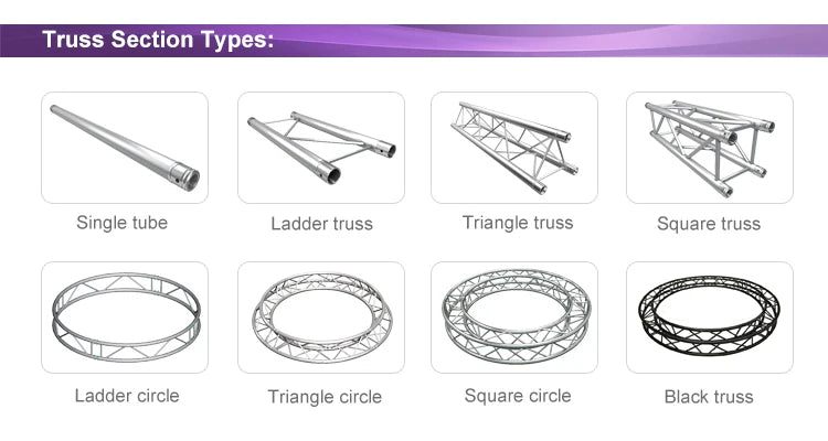Stage lighting truss display 290 * 290 truss bracket Stage lighting totem truss