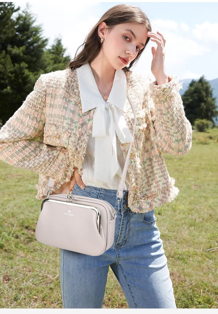Fashion Women's Bag Daily Purse Handbags Designer Luxury Brand Ladies Shoulder Bags Soft Leather Luxury Versatile Crossbody Bags