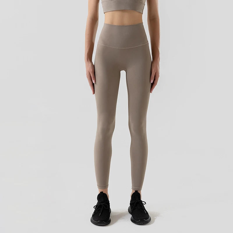 TRY TO BN Yoga Pants Leggings Women Naked Feeling High Waisted Workout Seamless Sports  Fitness GymLeggings Push Up Tights Women