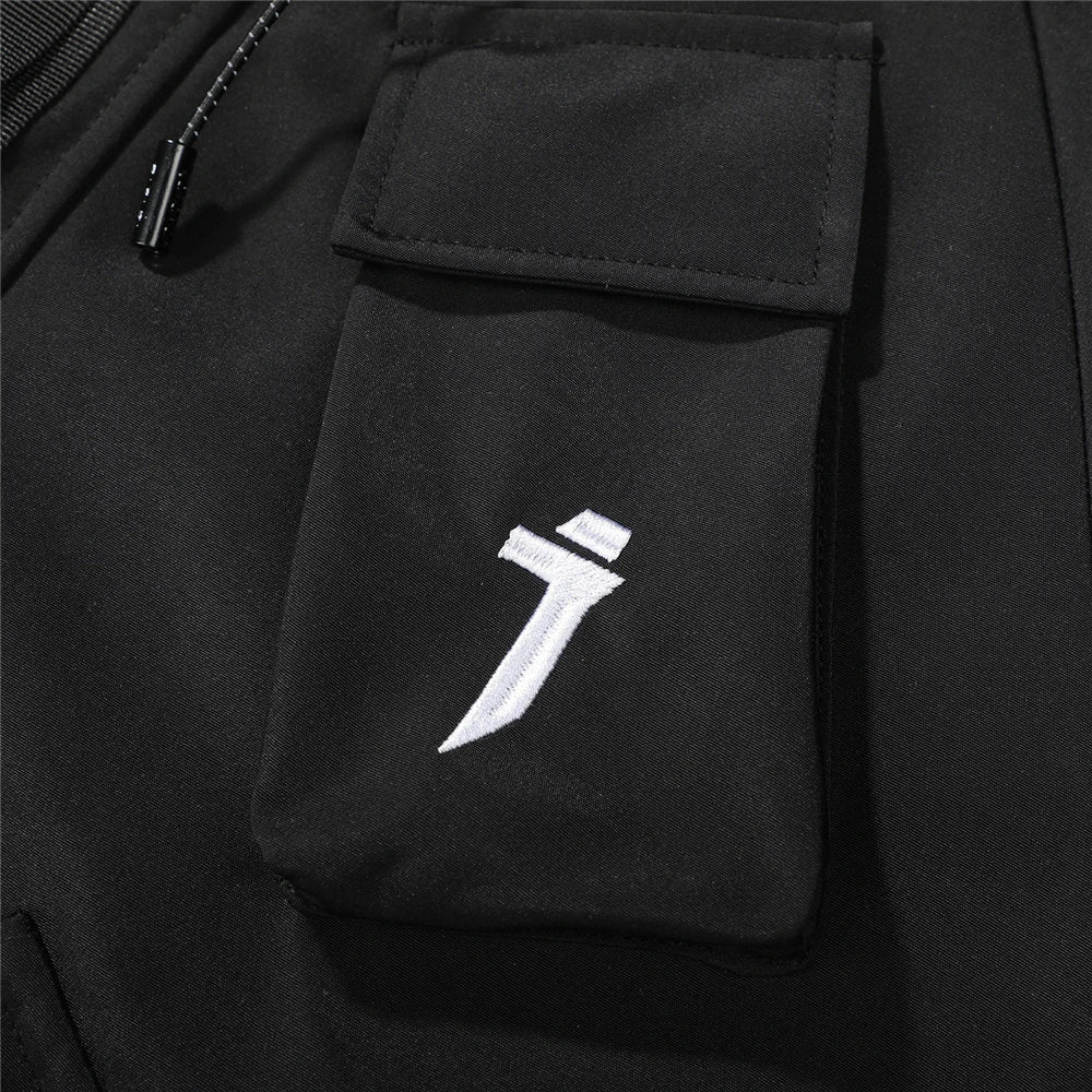 11 BYBB'S DARK 2025 Tactical Jackets Hooded Windbreaker Mens Cargo Function Jacket Fashion Coats Outwear Techwear Streetwear  ﻿